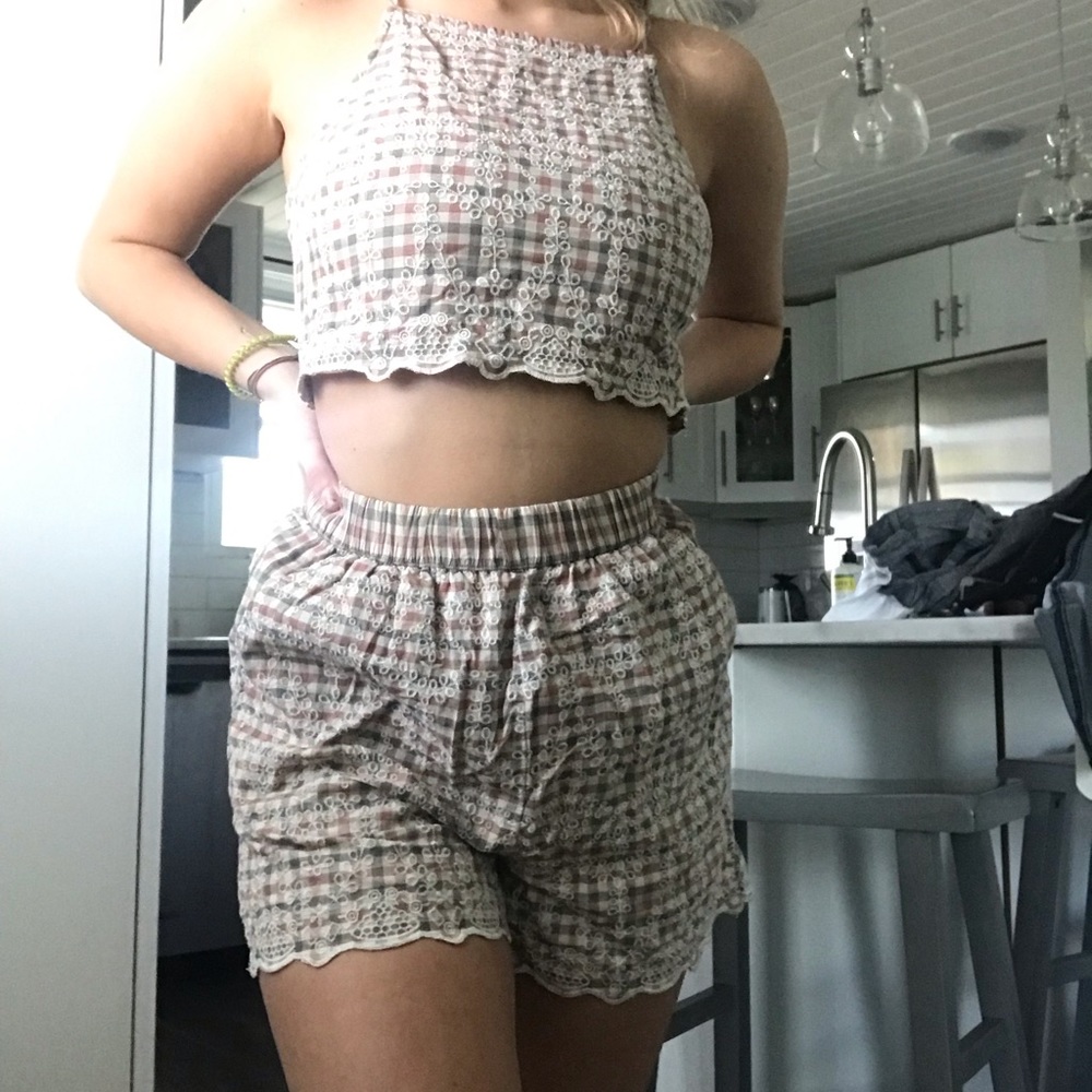 american eagle two piece set